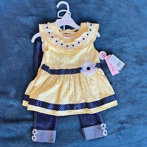 Little Lass 2 PC capri set (size 3T)
